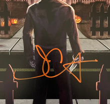 Load image into Gallery viewer, John Carpenter autograph signed HALLOWEEN 12x18 Movie Poster Framed Display