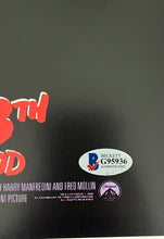 Load image into Gallery viewer, Kane Hodder signed autographed Friday the 13th Part 7 Movie Poster 11x17 Framed Display