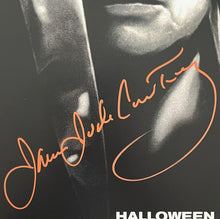 Load image into Gallery viewer, James Jude Courtney autograph signed HALLOWEEN ENDS 11x17 Movie Poster Framed Display