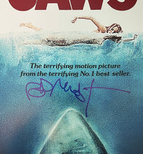 Load image into Gallery viewer, Richard Dreyfuss Autograph Signed JAWS 11x17 Movie Poster Framed Display