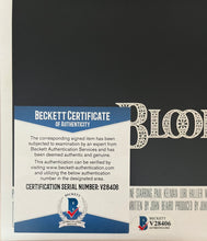 Load image into Gallery viewer, Peter Cowper Signed Autographed My Bloody Valentine 11x17 Movie Poster Framed Display