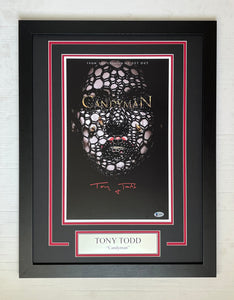 Tony Todd Autograph Signed Candyman 11x17 Movie Poster Framed