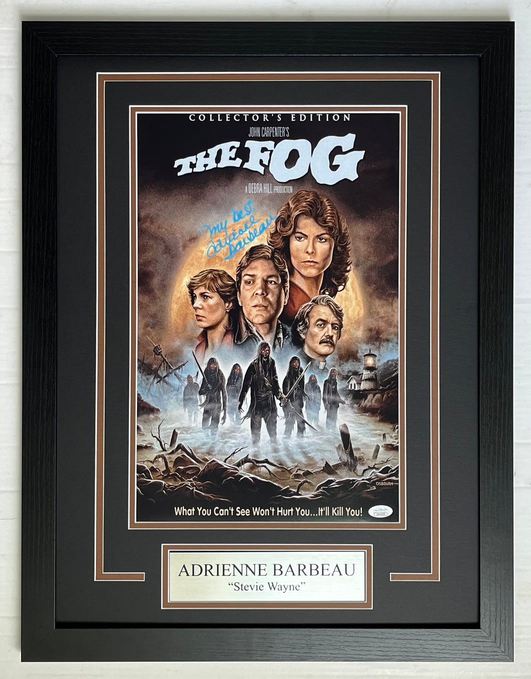 Adrienne Barbeau Signed autographed The Fog 11x17 Movie Poster