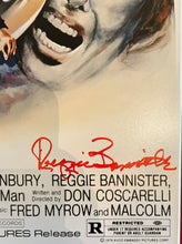 Load image into Gallery viewer, Reggie Bannister autograph signed PHANTASM 12x18 Movie Poster Framed Display
