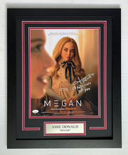 Load image into Gallery viewer, Amie Donald Autograph Signed M3GAN 11x14 Movie Framed Movie Display
