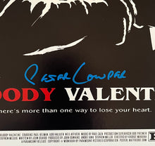 Load image into Gallery viewer, Peter Cowper Signed Autographed My Bloody Valentine 11x14 Movie Poster Framed Display
