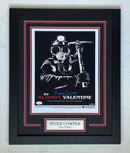 Load image into Gallery viewer, Peter Cowper Signed Autographed My Bloody Valentine 11x14 Movie Poster Framed Display
