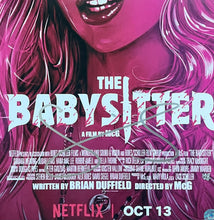 Load image into Gallery viewer, Samara Weaving signed autographed The Babysitter 11x17 Movie Poster Framed Display
