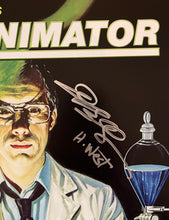 Load image into Gallery viewer, Jeffrey Combs autograph signed RE-ANIMATOR 11x17 Movie Poster Framed Display
