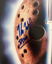 Load image into Gallery viewer, Kane Hodder signed autographed Friday the 13th Part 7 Movie Poster 11x17 Framed Display
