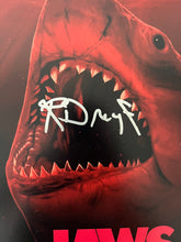 Load image into Gallery viewer, Richard Dreyfuss Autograph Signed JAWS 11x17 Movie Poster Framed Display
