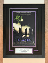 Load image into Gallery viewer, Linda Blair Autographed Signed The Exorcist 11x17 Movie Poster Framed Display
