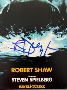 Richard Dreyfuss Autograph Signed JAWS 11x17 Movie Poster Framed