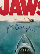 Load image into Gallery viewer, Richard Dreyfuss Autograph Signed JAWS 11x17 Movie Poster Framed Display
