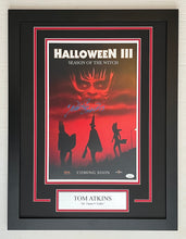 Load image into Gallery viewer, Tom Atkins signed autographed Halloween 3 Movie Poster 11x17
