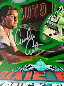 Emilio Estevez Autograph Signed MAXIMUM OVERDRIVE 11x14 Movie Framed Display