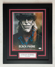 Load image into Gallery viewer, Ethan Hawke signed autograph BLACK PHONE 11x14 Movie Poster Framed Display
