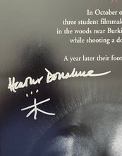 Load image into Gallery viewer, Heather Donahue Autograph Signed THE BLAIR WITCH PROJECT 12x18 Framed Movie Display
