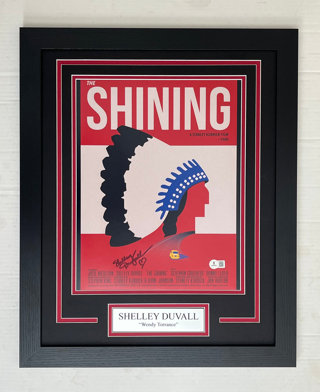 Shelley Duvall Autograph Signed The Shining 11x14 Movie Poster Framed Display