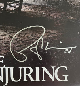 Patrick Wilson Signed The Conjuring 11x17 Movie Poster Framed