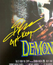 Load image into Gallery viewer, John Kassir Autograph Signed Demon Knight 11x17 Movie Poster Framed
