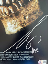 Load image into Gallery viewer, Bruce Campbell autograph Signed THE EVIL DEAD 2 12x18 Movie Poster Display
